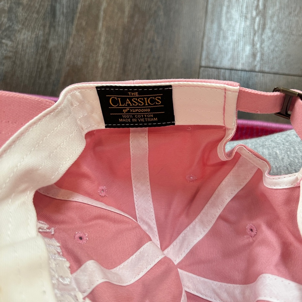 The Classic Pink Cotton Cap - Picture 3 of 4